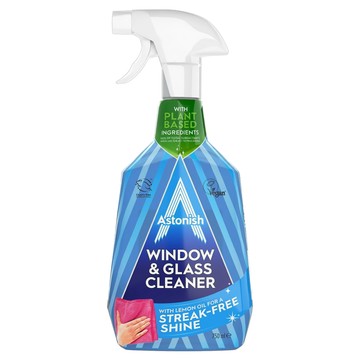 Astonish 窗戶玻璃清潔劑 尤加利 + 檸檬香  1個  750ml