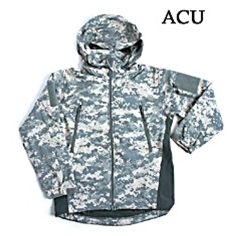 アメリカ軍(レア品)ソフトシェルジャケット　Sサイズ羽織った姿は美しいです