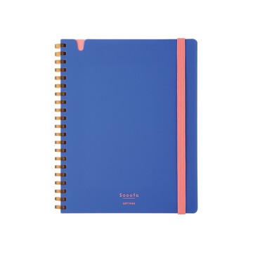 KOKUYO Sooofa軟線圈筆記本A5-深藍
