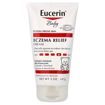 Eucerin, 嬰兒，濕疹緩解霜，5 盎司（141 克）