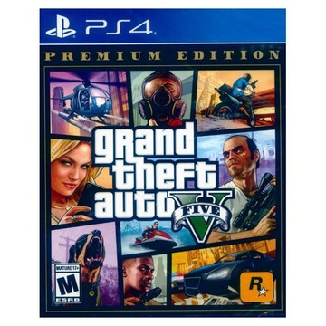PlayStation PS4 GTA5 grand theft auto V PREMIUM ONLINE EDITION 俠盜獵車手5 豪華線上版 中英多國語言美版