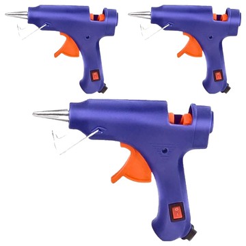 小麥購物 熱熔膠槍 G422 藍色 93g  3個