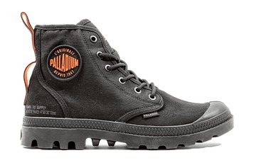 Palladium PAMPA HI SUPPLY RS有機棉 黑色 高筒 穿搭 休閒靴 軍靴 中性碼 78881-008