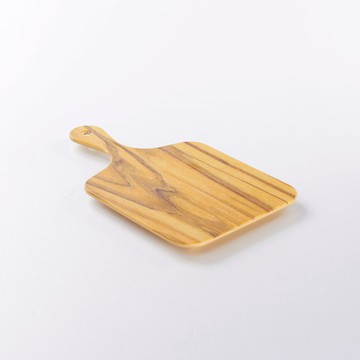 手感木紋 30.5cm 合成樹脂船槳托盤｜虎皮木｜單品