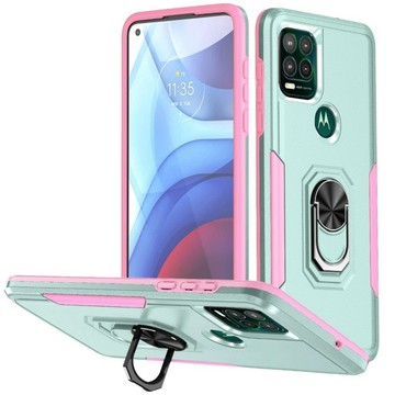 開拓者 自帶支架 手機殼 適用於 MOTO G Power G Play Edge30Pro G Stylus防摔保護殼
