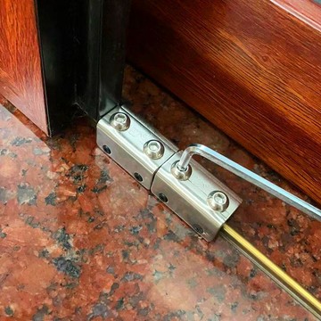 心隔日💥推拉門窗限位器限位固定窗戶銅條軌道推拉門窗鎖釦限位鎖玻璃窗鎖