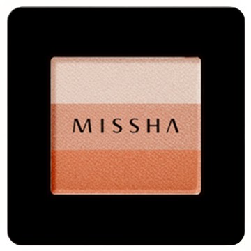 MISSHA 一抹深邃三重疊色眼影 2g  08 Orange Parade  1個