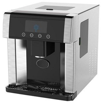 附發票 製冰機免運110V臺式製冰機 三閤一碎冰機飲水機 全自動製冰機 液晶顯示快速齣冰