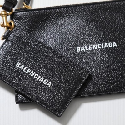 BALENCIAGA/バレンシアガ カードホルダー付きポーチ キャッシュ BALENCIAGA バレンシアガ キャッシュポーチ&カードケース 659783
