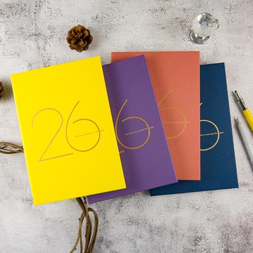 【conifer綠的事務】2026年25K年旅軟背精裝橫式週誌