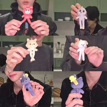 🐈 高品質 RIIZE 拉椅子 樸元彬 同款長腿兔 貓鴨毛絨玩偶掛件 可愛高顏值包包吊飾 吊飾 將太郎 扣豆小兵 玩偶