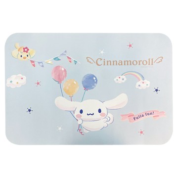 軟式珪藻土地墊 台灣製造 柔軟材質更耐用  飛天大耳狗 藍色  60 x 40 x 0.5cm