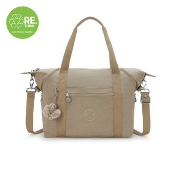 灰褐色手提側背包-ART