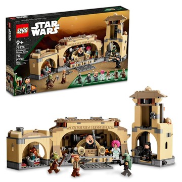 LEGO 樂高 星際大戰系列 75326 波巴費特的宮殿 經典還原場景 模型 享受創意角色扮演 體驗組裝樂趣  1盒