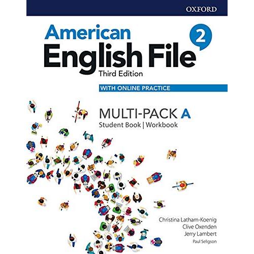 American English File E Level Student Book Workbook Multi-Pack A with Online Practice