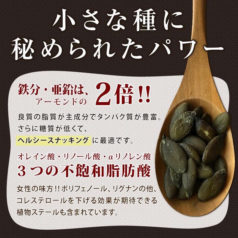 国産かぼちゃの種 ペポナッツ 100g カボチャの種 パンプキンシード 無塩 無糖 わっさむ 北海道