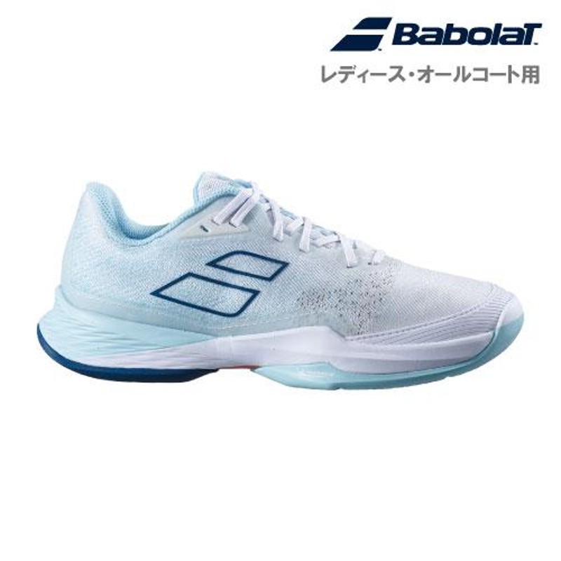 バボラ JET MACH 3 AC W WH×ABL 31S23630 ［Babolat シューズ