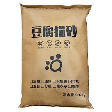 豆腐貓砂 快速結團 低粉塵 竹炭  25L  10kg  1袋