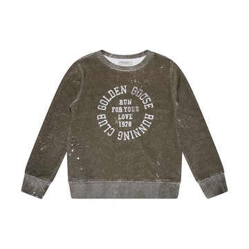 Golden Goose - Ivy Green Cotton Sweatshirt