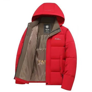 【米蘭精品】現貨+預購 抗寒防風石墨烯衝鋒外套外套風衣鋪棉保暖秋冬上衣大碼休閒男裝-加厚款4色74mv1