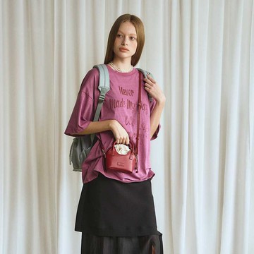 韓國製 MUR Maree Mini手袋/單肩包/手提袋 Burgundy