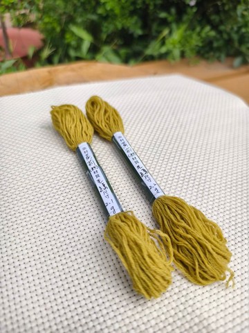 黃荊3股羊毛繡線