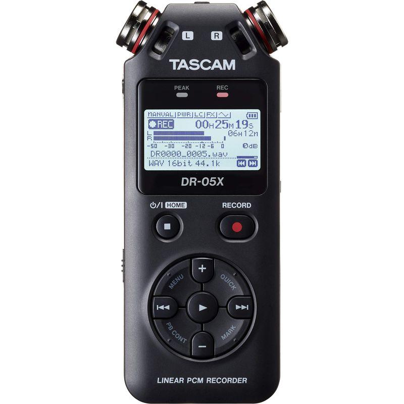 TASCAM(タスカム) DR-05X USB オーディオインターフェース搭載 ステレオ リニアPCMレコーダー ハンディレコーダー USB