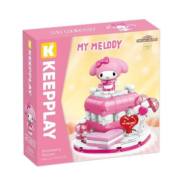 Keepplay積木 三麗鷗 下午茶系列 美樂蒂