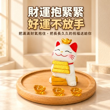 把好運搬回家｜快速出貨【COZYPLUS+】好運開工招財貓擺件四款任選#CP0385｜開幕 新居  招財 開運 喬遷 生日禮物父親節禮物 桌面擺件