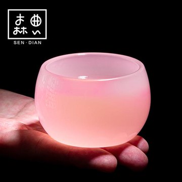 主人杯單杯茶杯個人專用高檔功夫女士琉璃喝茶杯子小茶盞品茗杯