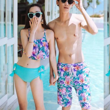 比基尼妮.愛情海情侶泳衣男泳褲(男M-XL)