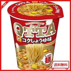 MARUCHAN QTTA コクしょうゆ味 78G ×12個