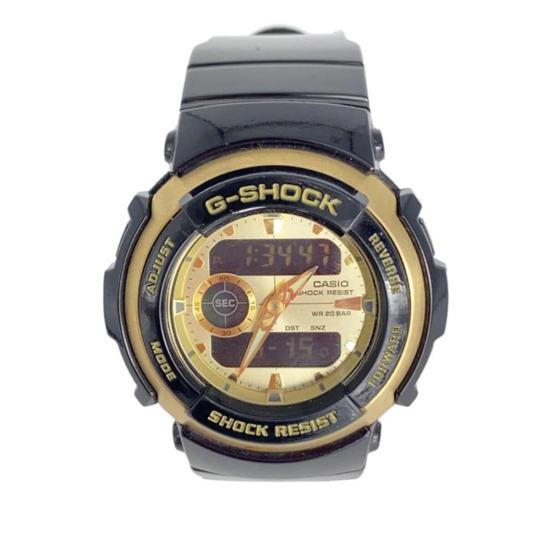 CASIO◇クォーツ腕時計・G-SHOCK/デジアナ/BLK | LINEブランドカタログ