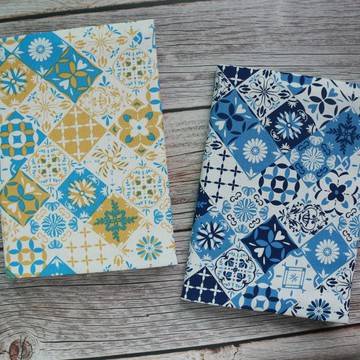 【花磚】有兩色 書衣 書套 書皮 布書衣 可調式書衣