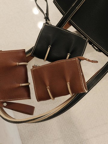 Premium Italian Leather Pouch-Style Wallet