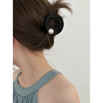 『ATC』 韓國鯊魚夾中號髮量少高級感抓夾小眾設計髮夾女後腦勺簡約盤髮