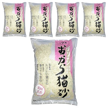 i Show 環保豆腐砂  蜜桃清香  6L  5袋