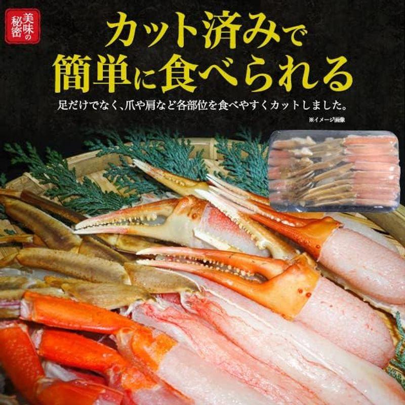 鍋セット ズワイガニ 約 1kg カット済み 食べやすい かに 鍋 甘み 旨味 むき身 焼きカニ 雑炊 食べやすく カット