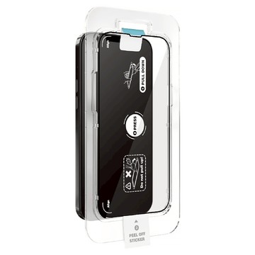 Simmpo 簡單貼 霧面抗藍光  iPhone 14 Pro Max/15 Plus/16 Plus  透明色  1個