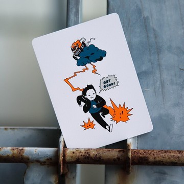 匯奇進口收藏花切撲克牌 Ventus 暴風牌 掌中蓮出品潮流創意紙牌