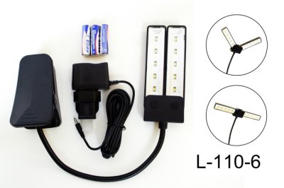 六絃樂器】全新Stander L-110-6 新款LED 譜架燈譜燈/ 10顆LED 交直流兩用- Yahoo奇摩拍賣- LINE購物