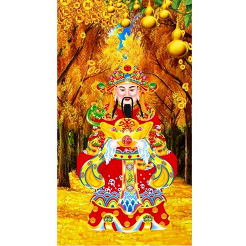 財神爺十字繡新款線繡恭喜發財客廳財神到招財進寶貼5d鉆石畫