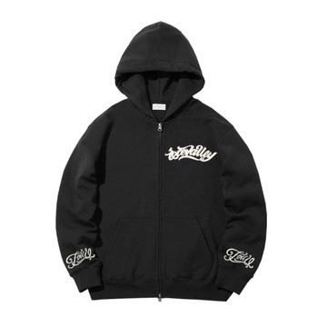 籃球穿搭早秋開衫拉鏈衛衣男女款寬松外套雙臂字母簡約ins氛圍感