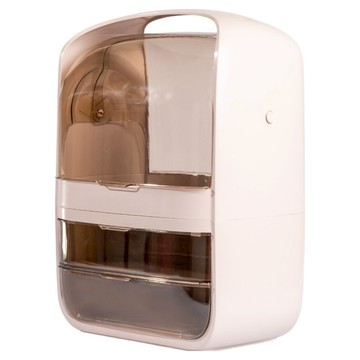 YOGiSSO 大容量化妝品收納箱  粉色  1個