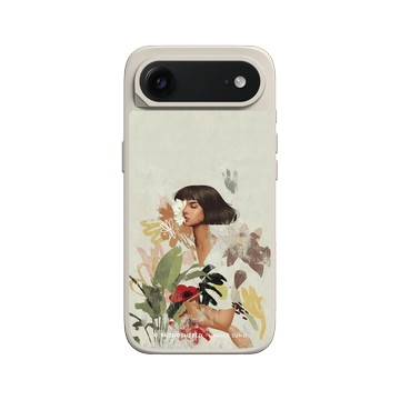 iPhone Air SolidX 貝殼灰 - Janice Sung - Flora 2 花叢