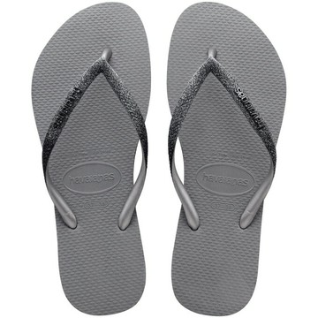 havaianas 哈瓦士 巴西人字拖 女款 Slim sparkle 漸層灰黑 涼鞋 拖鞋 夾腳拖 海灘鞋＊夏日微風＊