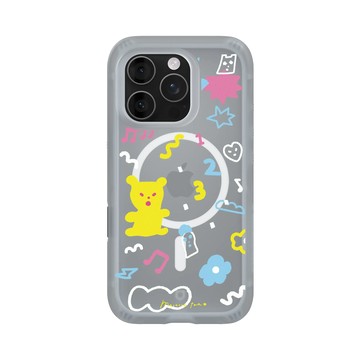 iPhone 16 Pro AirX 流變灰 - MacaronToe 馬卡龍腳趾 - 小熊軟糖派對 Gummy Party