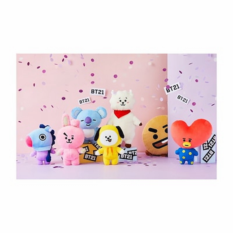 Bts 公式グッズ ミディアム スタンディング ぬいぐるみ Line Friends 正規品 通販 Lineポイント最大1 0 Get Line ショッピング