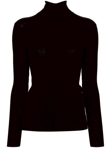 P. A.R. O.S. H. Leila Turtle-Neck Ribbed-Knit Jumper