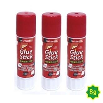 成功 環保變色 8g 口紅膠 24入 /盒 1601B【APP滿額下單10%點數(單一帳號最高5000點)】1/31止